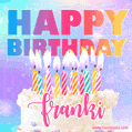 Funny Happy Birthday Franki GIF