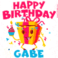 Funny Happy Birthday Gabe GIF