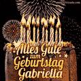 Alles Gute zum Geburtstag Gabriella (GIF)