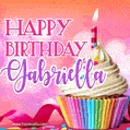 Happy Birthday Gabriella - Lovely Animated GIF