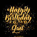 Happy Birthday Card for Gael - Download GIF and Send for Free