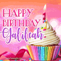 Happy Birthday Galileah - Lovely Animated GIF