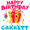 Funny Happy Birthday Garrett GIF