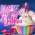 Happy Birthday Gatlin - Lovely Animated GIF