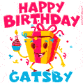 Funny Happy Birthday Gatsby GIF