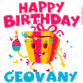 Funny Happy Birthday Geovany GIF
