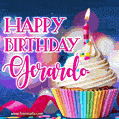 Happy Birthday Gerardo - Lovely Animated GIF