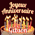 Joyeux anniversaire Gibson GIF