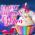 Happy Birthday Gibson - Lovely Animated GIF