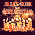 Alles Gute zum Geburtstag Gideon (GIF)
