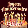 Joyeux anniversaire Gilbert GIF
