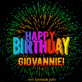 New Bursting with Colors Happy Birthday Giovannie GIF and Video with Music