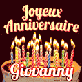 Joyeux anniversaire Giovanny GIF