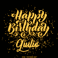 Happy Birthday Card for Giulio - Download GIF and Send for Free