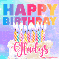 Funny Happy Birthday Gladys GIF