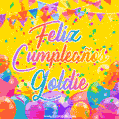 Feliz Cumpleaños Goldie (GIF)