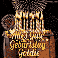 Alles Gute zum Geburtstag Goldie (GIF)