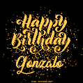 Happy Birthday Card for Gonzalo - Download GIF and Send for Free