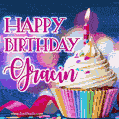 Happy Birthday Gracin - Lovely Animated GIF