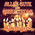 Alles Gute zum Geburtstag Granger (GIF)