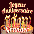 Joyeux anniversaire Granger GIF