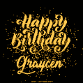 Happy Birthday Card for Graycen - Download GIF and Send for Free