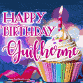 Happy Birthday Guilherme - Lovely Animated GIF