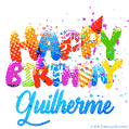 Happy Birthday Guilherme - Creative Personalized GIF With Name