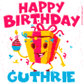 Funny Happy Birthday Guthrie GIF
