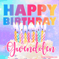 Funny Happy Birthday Gwendolen GIF