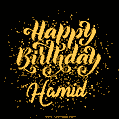 Happy Birthday Card for Hamid - Download GIF and Send for Free