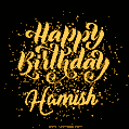 Happy Birthday Card for Hamish - Download GIF and Send for Free