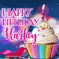 Happy Birthday Harley - Lovely Animated GIF
