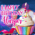 Happy Birthday Harper - Lovely Animated GIF