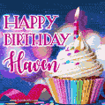 Happy Birthday Haven - Lovely Animated GIF