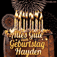 Alles Gute zum Geburtstag Hayden (GIF)