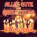 Alles Gute zum Geburtstag Hayzen (GIF)