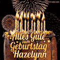 Alles Gute zum Geburtstag Hazelynn (GIF)