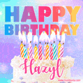 Funny Happy Birthday Hazyl GIF