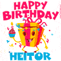 Funny Happy Birthday Heitor GIF
