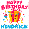 Funny Happy Birthday Hendrick GIF