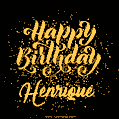 Happy Birthday Card for Henrique - Download GIF and Send for Free