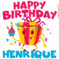 Funny Happy Birthday Henrique GIF