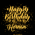 Happy Birthday Card for Hernan - Download GIF and Send for Free