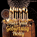 Alles Gute zum Geburtstag Holly (GIF)