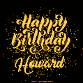 Happy Birthday Card for Howard - Download GIF and Send for Free