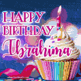 Happy Birthday Ibrahima - Lovely Animated GIF