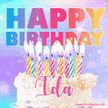 Funny Happy Birthday Ida GIF