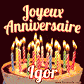 Joyeux anniversaire Igor GIF