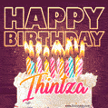 Ihintza - Animated Happy Birthday Cake GIF Image for WhatsApp